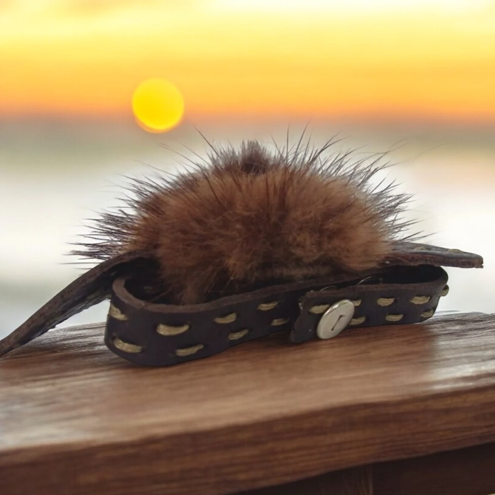 FENDI Selleria Mink Fur/Leather Bracelet 😍🔥❤️ - Picture 4 of 8